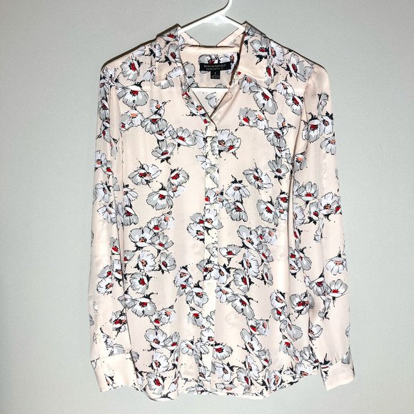 Banana Republic Dillon Classic Fit Button Down Blouse - Picture 1 of 2
